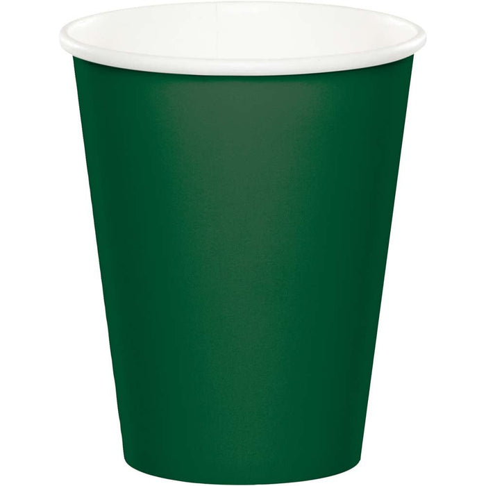 9oz Cup Hunter Green - Party Supplies