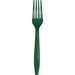 Fork Hunter Green - Party Supplies