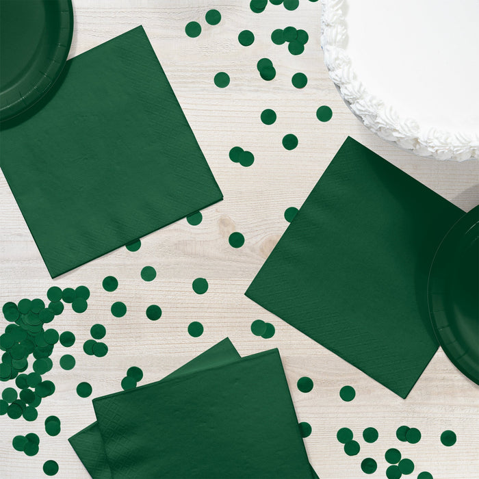 Luncheon Napkin Hunter Green - Party Supplies