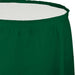 Table Skirt Hunter Green - Party Supplies