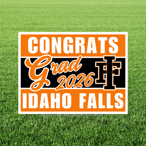 Idaho Falls  High School Grad Yard Sign 24" x 18" | 1 ct