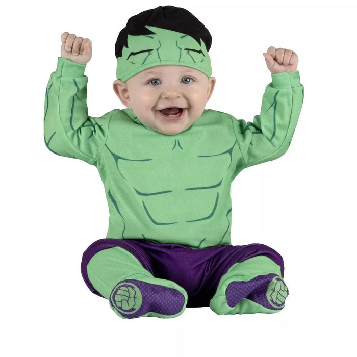 Halloween Incredible Hulk Costume Infant 0 - 6mo | 1 ct - Zurchers