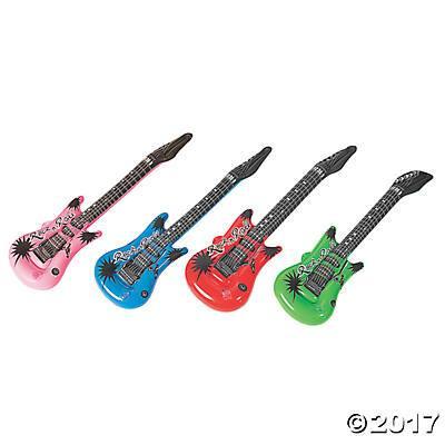 Inflatable Guitars 22"| 12ct - Zurchers