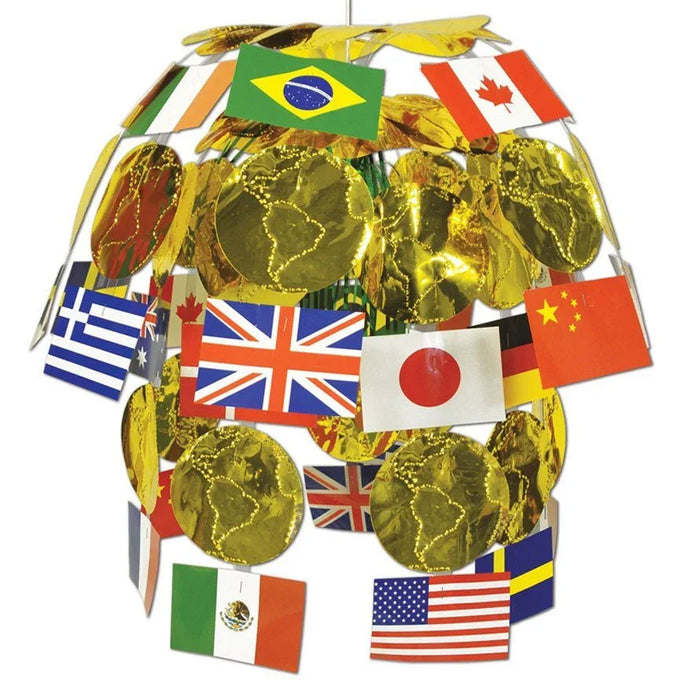 International Flag Cascade Centerpiece | 1ct - Zurchers