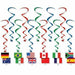 International Flag Whirl Decorations | 12pcs - Zurchers