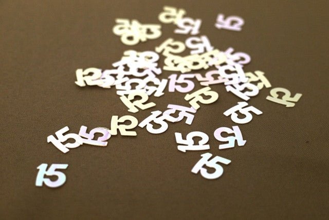 Iridescent ''15'' Confetti | 0.5 oz. - Zurchers