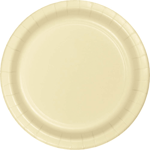 Ivory Paper Plates 10" | 24ct