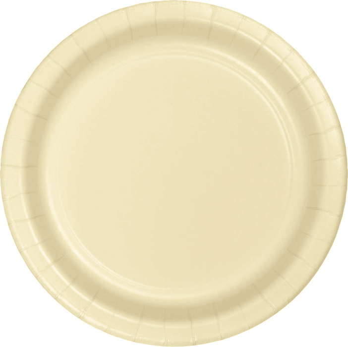 Ivory Luncheon Plates 24 | ct - Zurchers