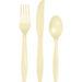 Ivory Premium Assorted Plastic Cutlery 24 | ct - Zurchers