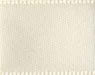 Ivory Double Face Satin 3/8" | 15yds - Zurchers