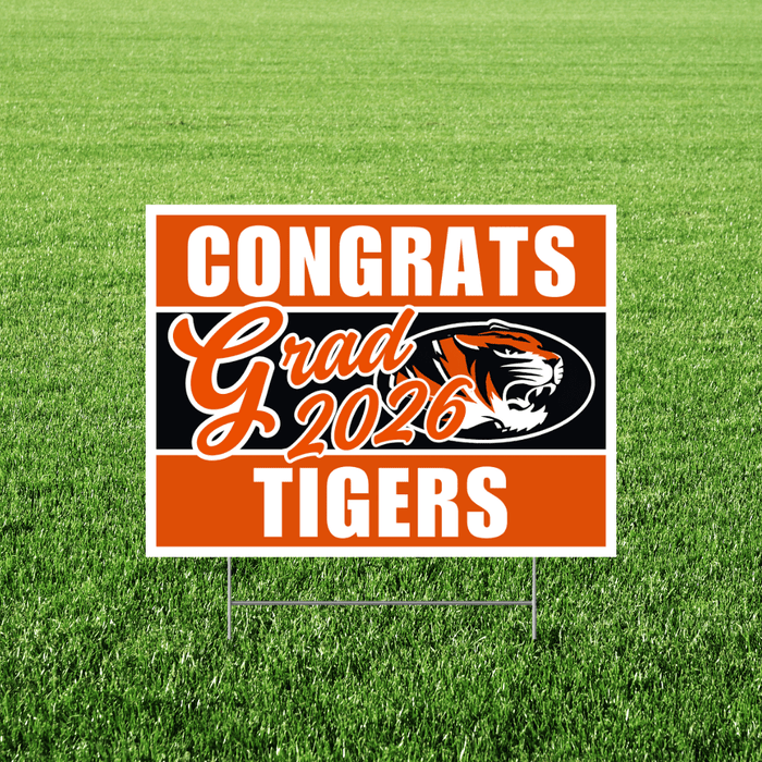 Jerome High School Grad Yard Sign 24" x 18" | 1 ct - Zurchers