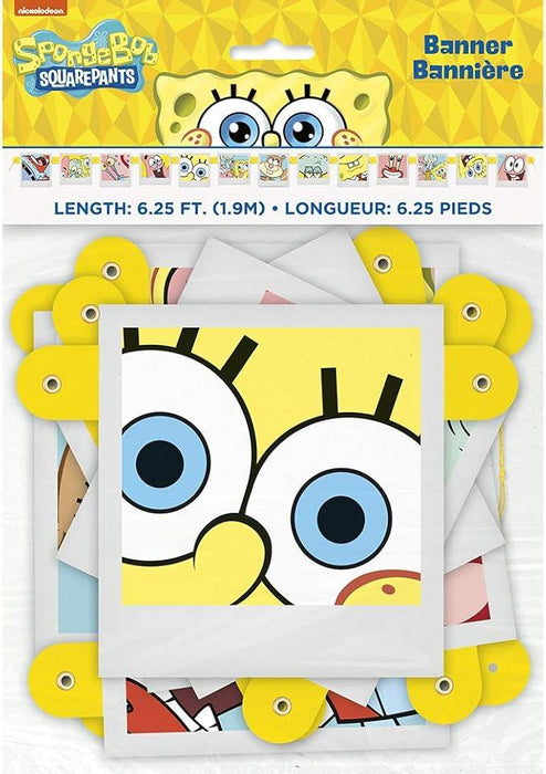 SpongeBob Jointed Banner | 1 ct - Zurchers