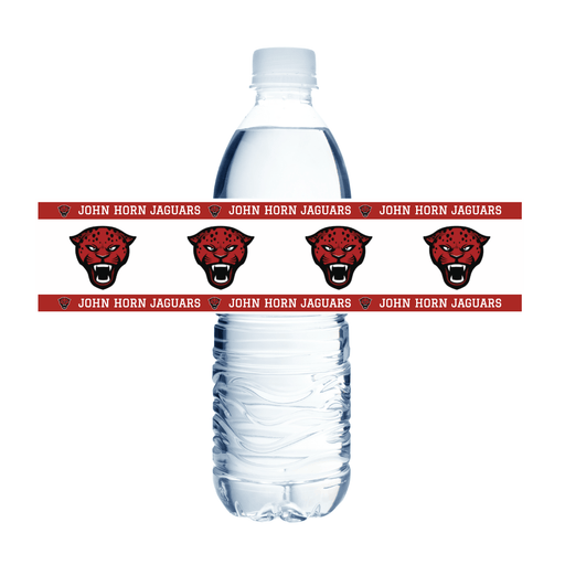 John Horn TX Waterbottle Label 8.5x2" | 24ct