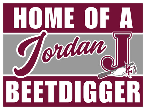 Jordan High School Spirit Yard Sign 24" x 18" | 1 ct - Zurchers