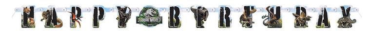 Jointed Banner Jurassic World Rebirth - Party Supplies