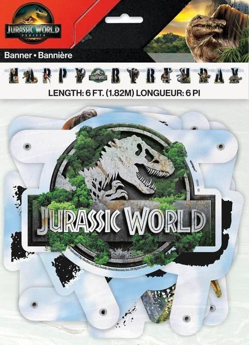 Jointed Banner Jurassic World Rebirth - Party Supplies