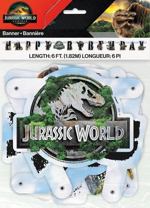 Jurassic World Rebirth Jointed Banner | 1ct