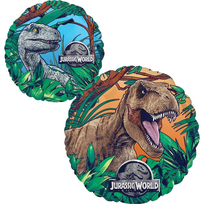 Jurassic World Double Sided Mylar Balloon 18" | 1 ct - Zurchers