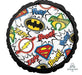 Justice League Logo Mylar Balloon, 18'' | 1 ct - Zurchers