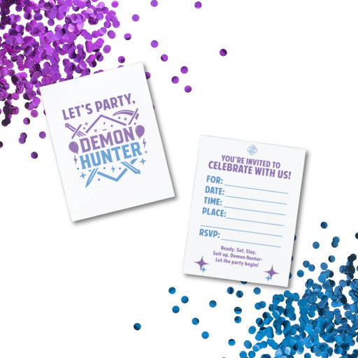 K Pop Invites– 4x6" (8/pkg) - Zurchers