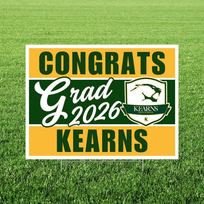 Kearns High School Grad Yard Sign 24" x 18" | 1 ct - Zurchers