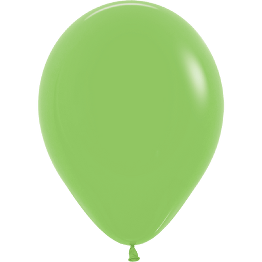 Key Lime Green Latex Balloon w/ Helium & Hi - Float, 11" | 1 ct - Zurchers