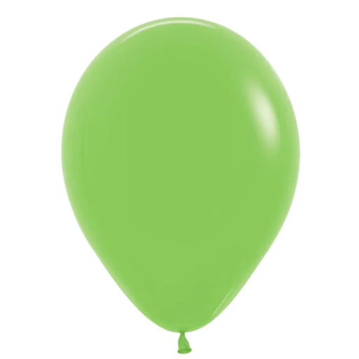 Key Lime Green Latex Balloon w/ Helium & Hi - Float, 11" | 1 ct - Zurchers