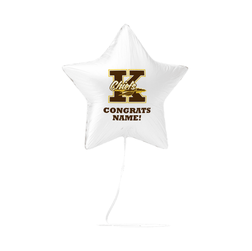 Kickapoo High School Custom Congrats Balloon 17" | 1ct (4ct Min)