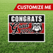 Kimberly High School Custom Name Grad Yard Sign 24" x 18" | 1 ct - Zurchers