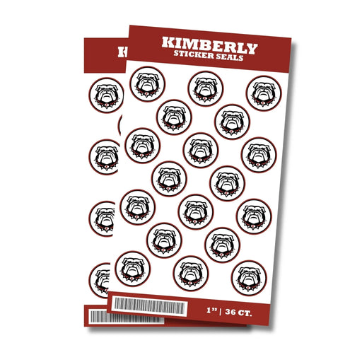 Kimberly High School Sticker Seal 1" | 36 ct - Zurchers