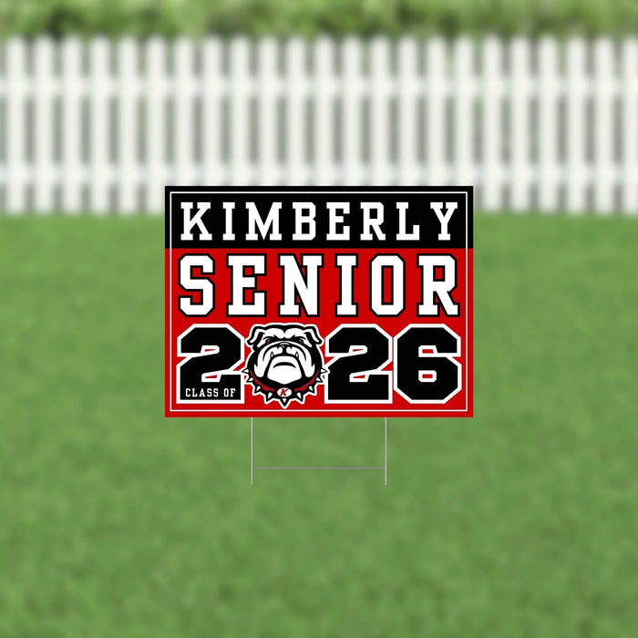 Kimberly ID 2026 Senior Yard Sign | 1ct - Zurchers