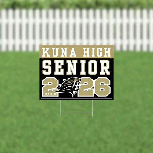 Kuna ID 2026 Senior Yard Sign | 1ct - Zurchers