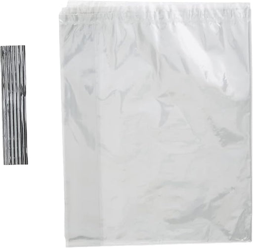 Large Clear Gift Bag | 6ct