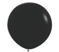 36" Sempertex Latex Balloon Pack, Black | 2 ct - Zurchers