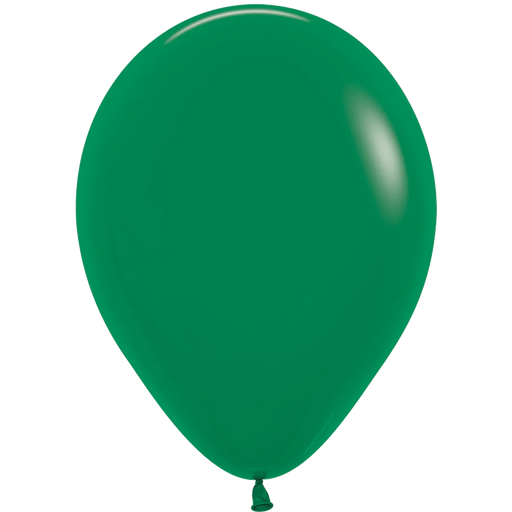 11" Sempertex Latex Balloon Pack, Forest Green | 100 ct - Zurchers