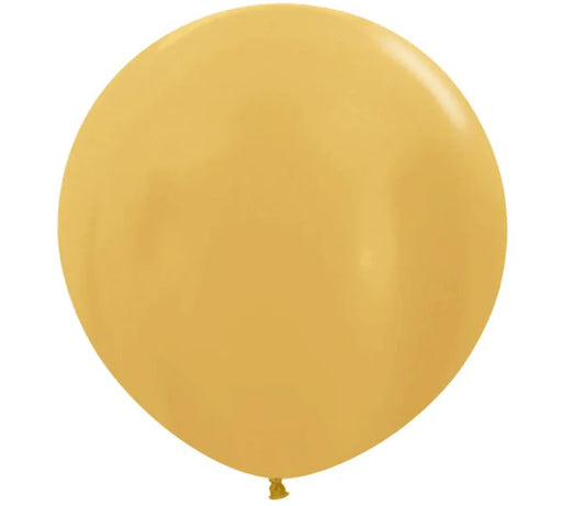 36" Sempertex Latex Balloon Pack, Metallic Gold | 2 ct - Zurchers