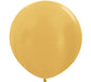 36" Sempertex Latex Balloon Pack, Metallic Gold | 2 ct - Zurchers