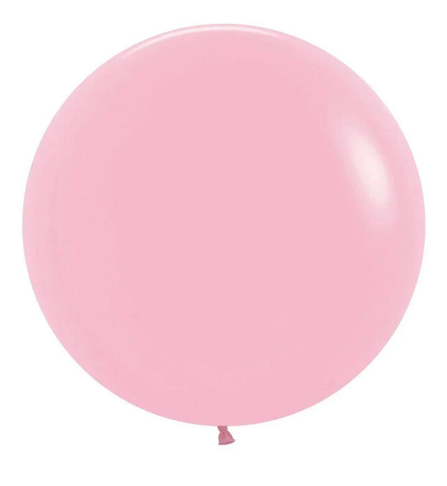 24" Sempertex Latex Balloon Pack, Bubble Gum Pink | 10 ct - Zurchers