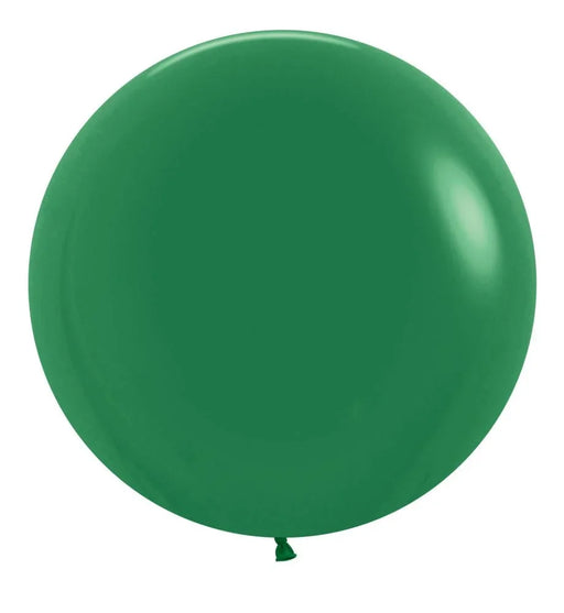24" Sempertex Latex Balloon Pack, Forest Green | 10 ct - Zurchers