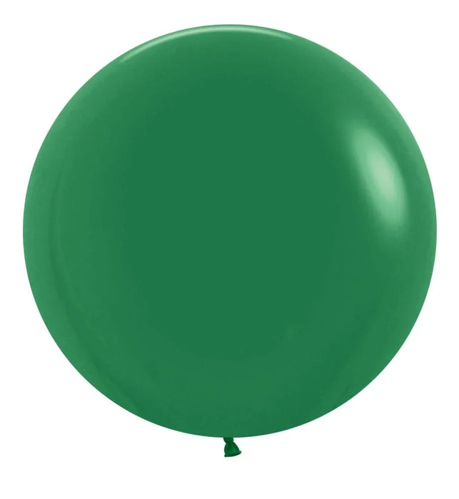 24" Sempertex Latex Balloon Pack, Forest Green | 10 ct - Zurchers