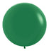 24" Sempertex Latex Balloon Pack, Forest Green | 10 ct - Zurchers