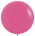 24" Sempertex Latex Balloon Pack, Fuchsia | 10 ct - Zurchers