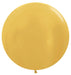 24" Sempertex Latex Balloon Pack, Metallic Gold | 10 ct - Zurchers