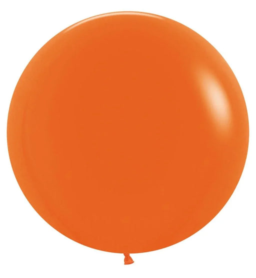 24" Sempertex Latex Balloon Pack, Orange | 10 ct - Zurchers