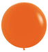 24" Sempertex Latex Balloon Pack, Orange | 10 ct - Zurchers
