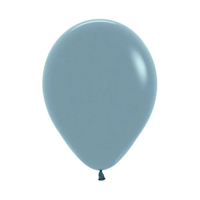 11" Sempertex Latex Balloon Pack, Pastel Dusk Blue | 100 ct - Zurchers