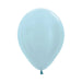 11" Sempertex Latex Balloon Pack, Pearl Blue | 100 ct - Zurchers