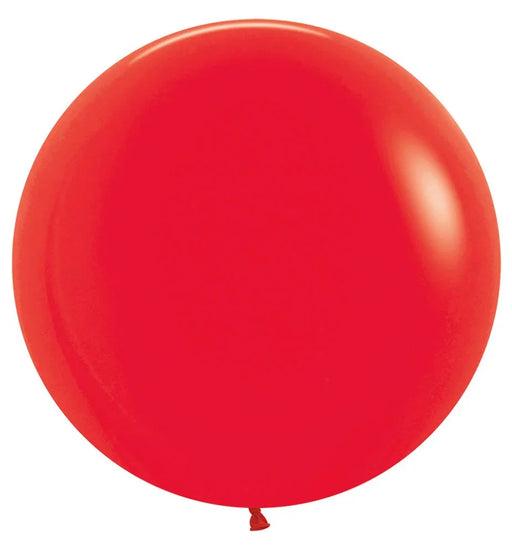 24" Sempertex Latex Balloon Pack, Red | 10 ct - Zurchers