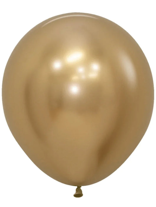 18" Sempertex Latex Balloon Pack, Reflex Gold | 15 ct - Zurchers