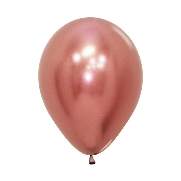 11" Sempertex Latex Balloon Pack, Reflex Rose Gold | 50 ct - Zurchers